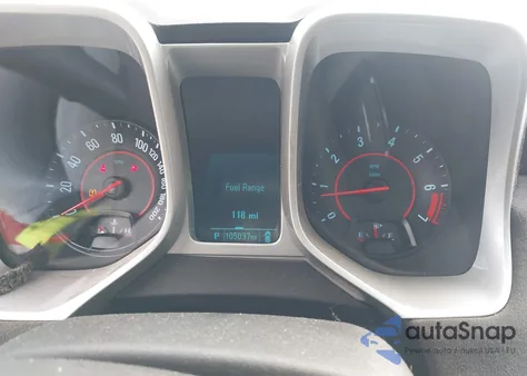 2013 Chevrolet Camaro Zl1 из США, поврежденный, VIN 2G1FL1EP1D9801022